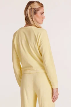 Outerwear*bobi Los Angeles BOMBER JACKET PALE YELLOW
