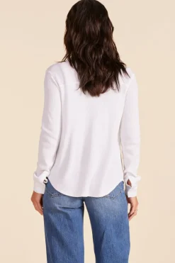 Tops*bobi Los Angeles COLLARED BUTTON DOWN WHITE