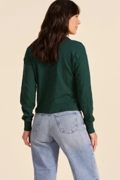 Tops*bobi Los Angeles COLLARED POLO SHIRT PINES
