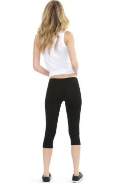 Bottoms*bobi Los Angeles Cropped Legging WHITE