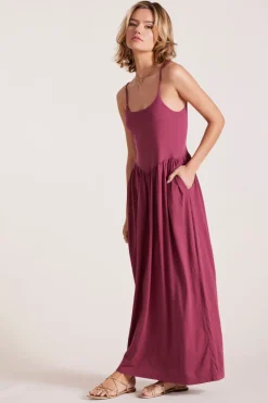 Dresses*bobi Los Angeles DROP WAIST DRESS CHUTNEY