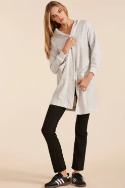 Outerwear*bobi Los Angeles DUSTER LT GREY