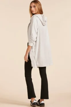 Outerwear*bobi Los Angeles DUSTER LT GREY