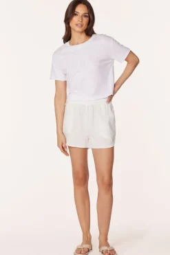 Bottoms*bobi Los Angeles POCKET SHORT CREAM