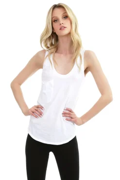 Tanks*bobi Los Angeles Pocket Tank WHITE