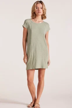 Dresses*bobi Los Angeles RAGLAN DRESS JUNIPER