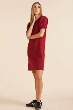 Dresses*bobi Los Angeles SHIRRED SLEEVE DRESS DESIRE
