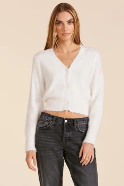 Outerwear|Sweaters*bobi Los Angeles SLIM CARDIGAN CREAM