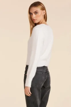 Outerwear|Sweaters*bobi Los Angeles SLIM CARDIGAN CREAM