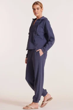 Bottoms*bobi Los Angeles SLOUCH SWEATPANT GRANITE