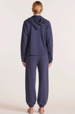 Bottoms*bobi Los Angeles SLOUCH SWEATPANT GRANITE