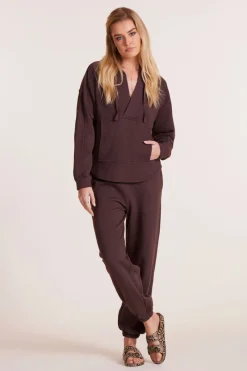 Bottoms*bobi Los Angeles SLOUCH SWEATPANT UMBER