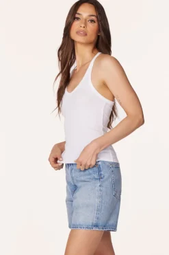 Tanks*bobi Los Angeles T-BACK TANK WHITE
