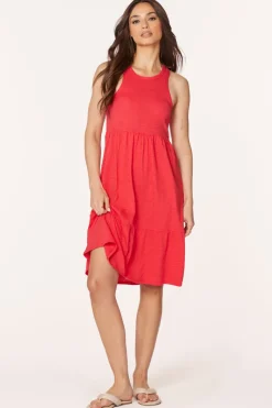 Dresses*bobi Los Angeles TIERED A-LINE TANK DRESS BARN