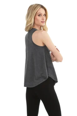 Tanks*bobi Los Angeles Vintage Jersey Swing Tank White