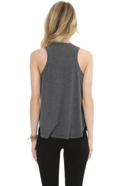Tanks*bobi Los Angeles Vintage Jersey Swing Tank White