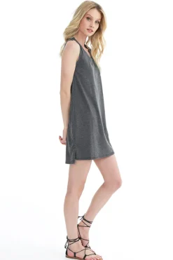 Dresses*bobi Los Angeles Vintage Jersey Tank Dress White